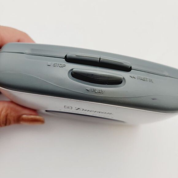 Vtg Emerson Personal Portable Cassette Player Model EW71 - Picture 7 of 9